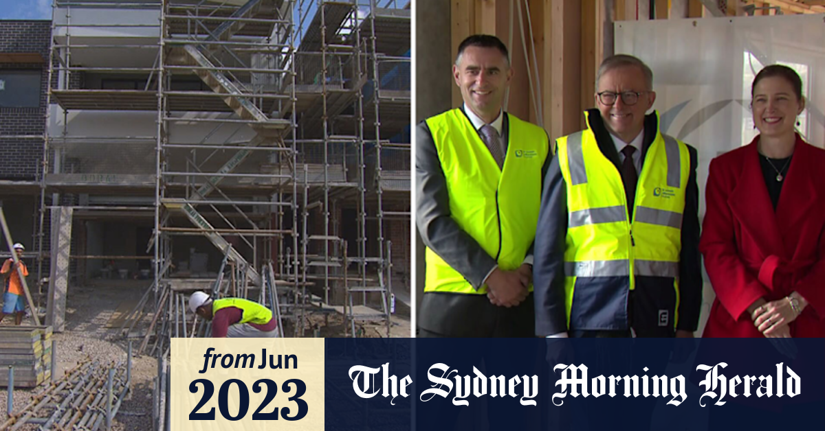 Video Federal Government fights for 'Housing Australia Future fund'